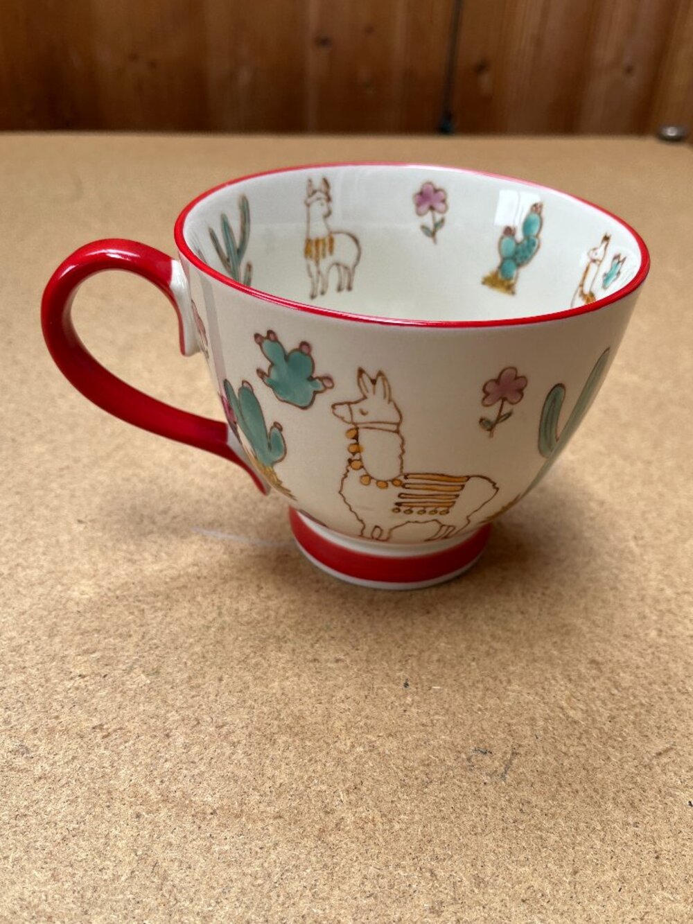Joyye Llama Cactus mug - Vintage 1990's